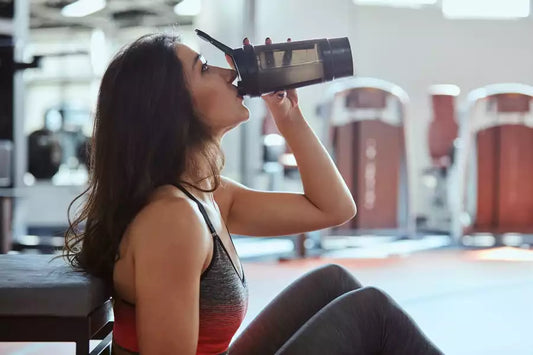 Young woman in the gym